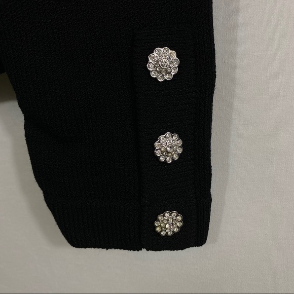 ST. John evening basics Black Jacket sweater knit - Picture 7 of 7